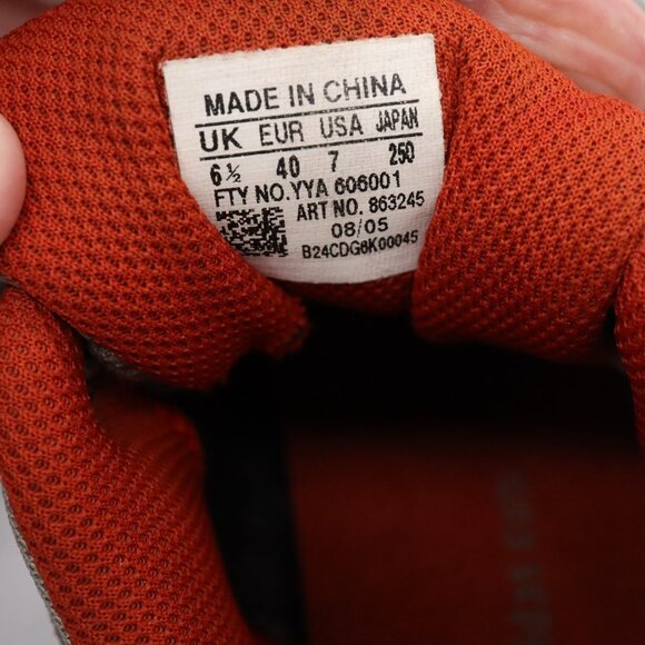 Adidas Cycling Bicycle Biking Shoes Mens Size 7 US (Size 40 EU) - Grey/Orange - Picture 16 of 16